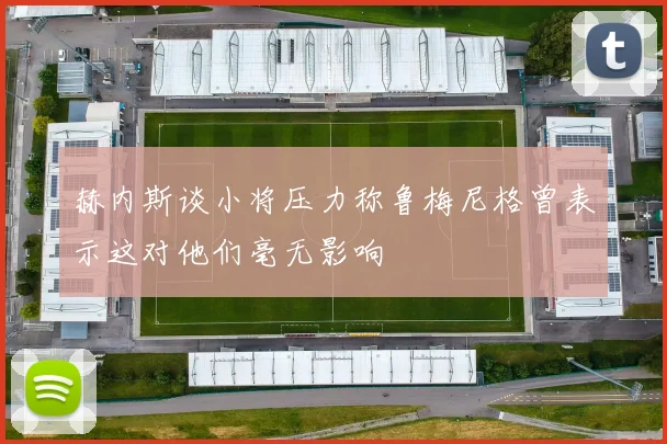 赫内斯谈小将压力称鲁梅尼格曾表示这对他们毫无影响