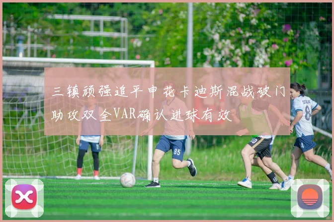 三镇顽强追平申花卡迪斯混战破门助攻双全VAR确认进球有效